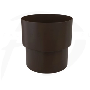 Złączka rury mufa stal Inguri ⌀ 100 kolor brązowy ciemny